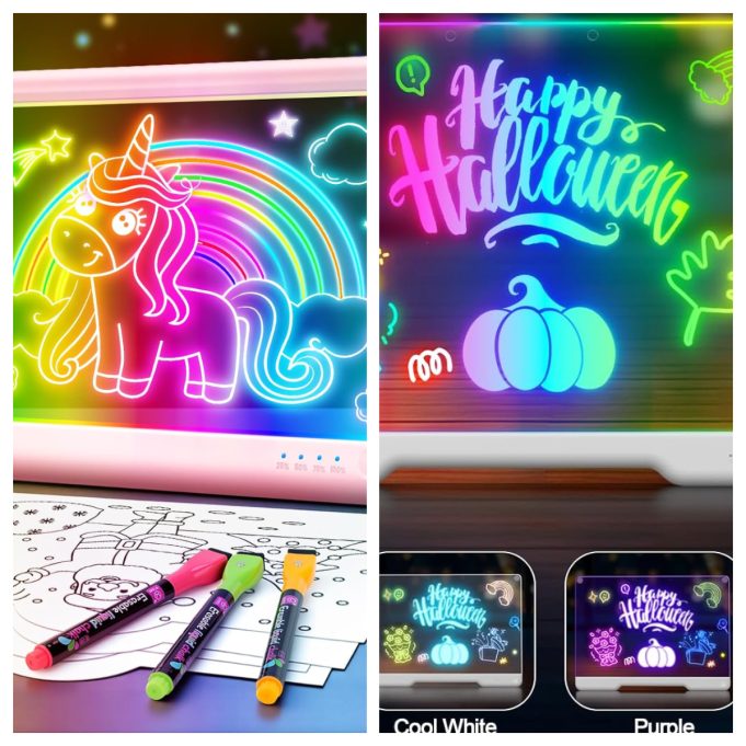 Geokay Review: Creative LED Drawing Boards That Inspire Imagination and Screen-Free Fun
