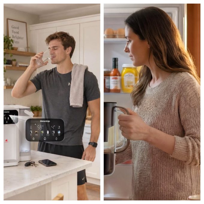 Waterdropfilter Review: Cleaner Water for a Healthier Home Waterdropfilter system providing clean drinking water in a modern kitchen
