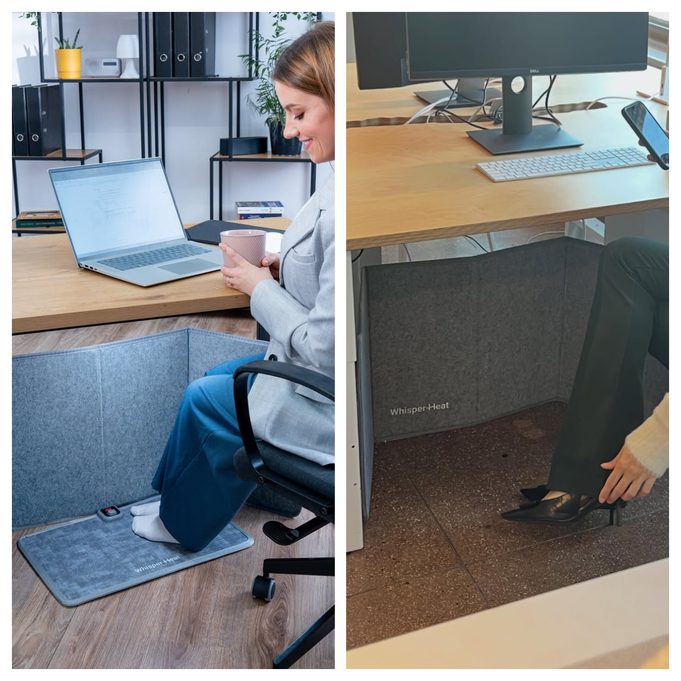 Whisper-Heat: Is This Foldable Under-Desk Radiant Space Heater Brand Worth Buying From?
